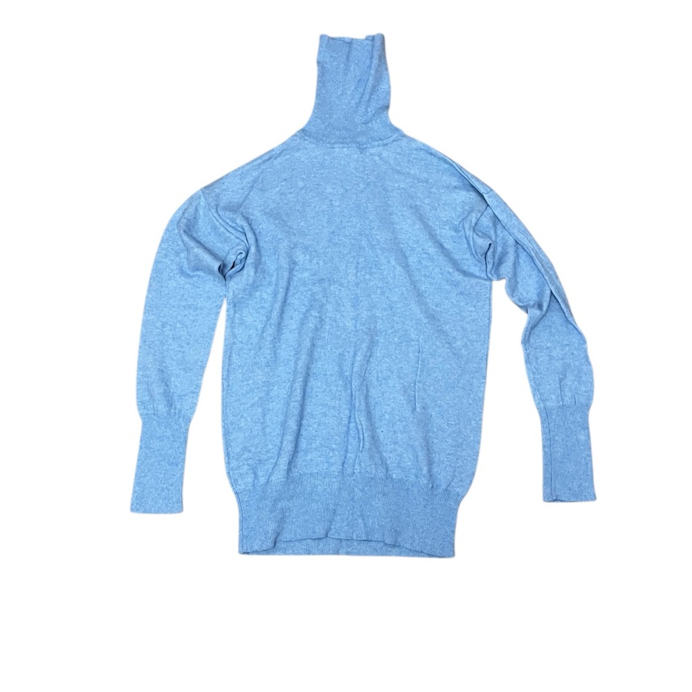 GAP Blue Turtleneck Sweater Knit Classic